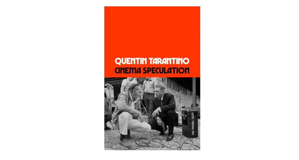 Quentin Tarantino will release a film history book this fall called 'Cinema Speculation', a book of film criticism, film theory and personal history organized around some of the major American films of the 1970s — harpercollins.com/products/cinem…