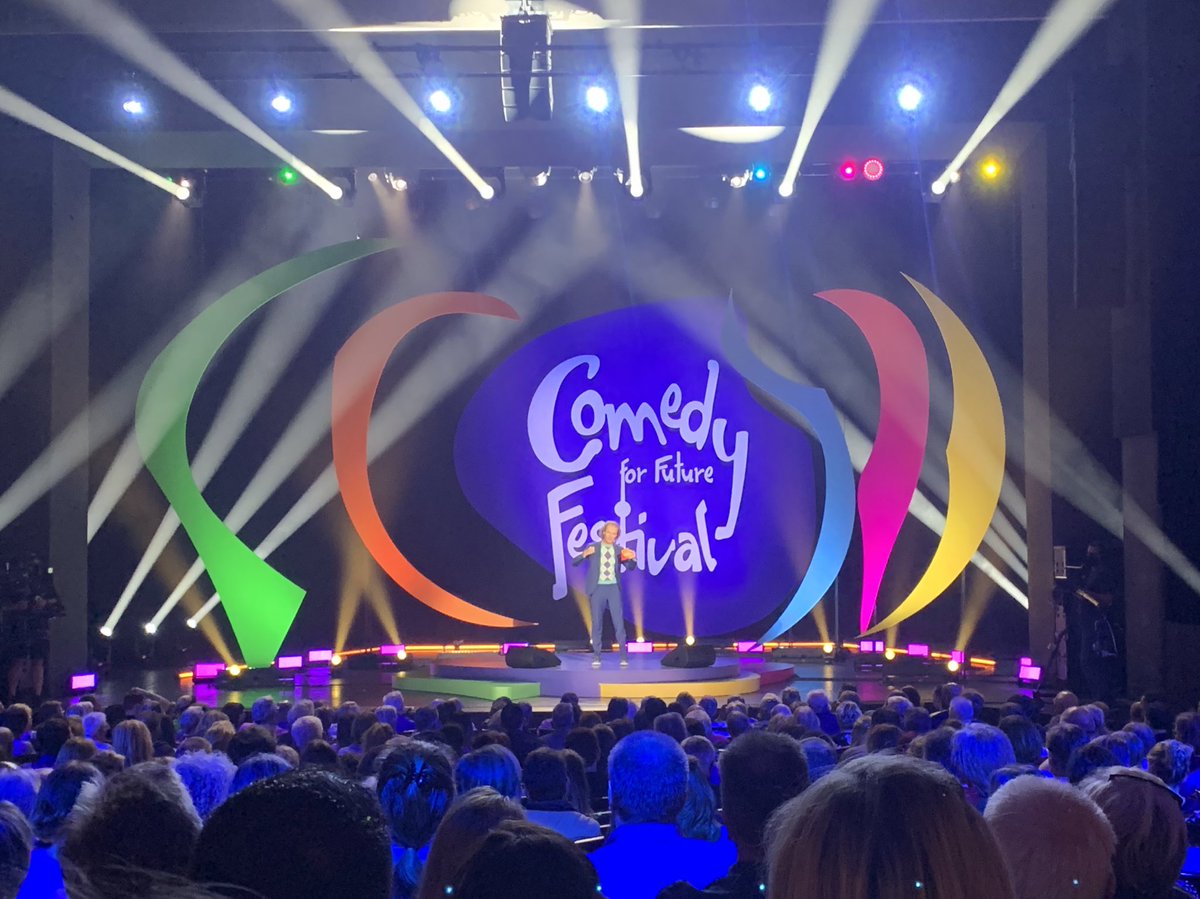 This weekend, the Comedy for Future Festival had its world premiere in Berlin. Awesome approach to use the power of comedy for the serious topics sustainability and climate protection! #comedyforfuture #sustainability #climateprotection #comedy