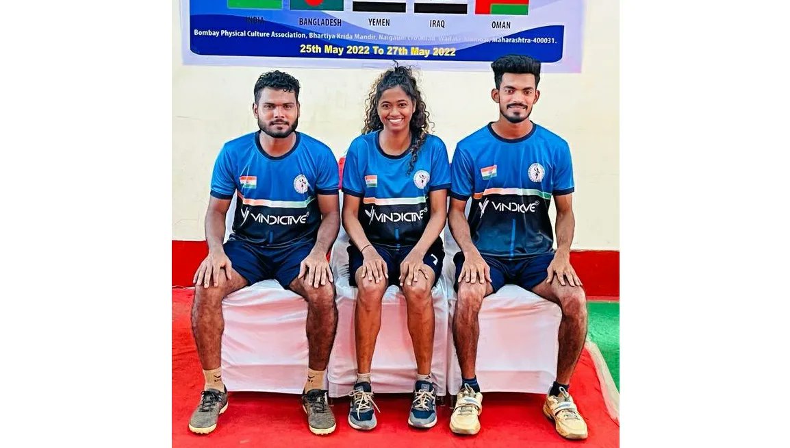 MauvinGodinho's tweet photo. Congratulations to the #Goan Players, Ulpat Shet, Shivaji Ramu Naik & Magdalena D'Costa, and the rest of the #Indian #Dueball Team on winning the International #PentangularDueballChampionship2022. (1/3) https://t.co/CtrzarUqAk