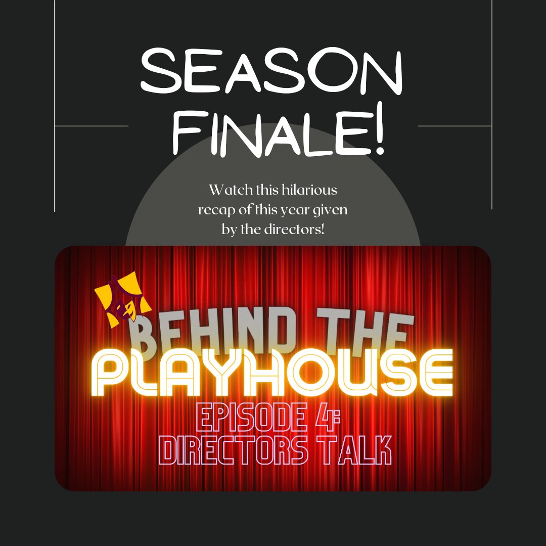 Watch the SEASON ONE FINALE of the Behind The Playhouse staring the directors of SC Playhouse!! Link is in the description! <a href="/HumbleISD_SCHS/">Summer Creek High</a>