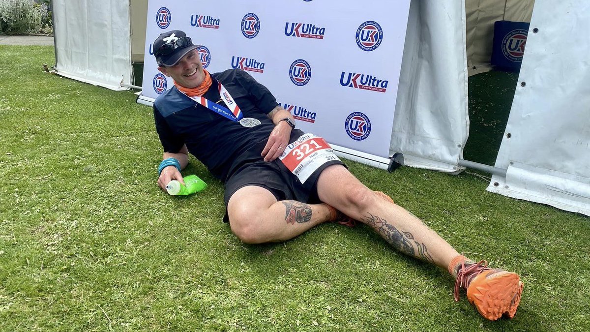 neneslab's tweet photo. Ukultra South Downs 50K epic day on the hills of #sussex finished in a time of 6:26:46
#50kultra
#ukultra
#southdownsway
#ultrarunning
#ukrunners
#runnersworld
#runnersuk
#eastsussex
#trailrunning
#uktrailrunning
#trailrunner
#trailandultra
#southdowns50K
#trailrunninguk https://t.co/sNtoSgg3kq