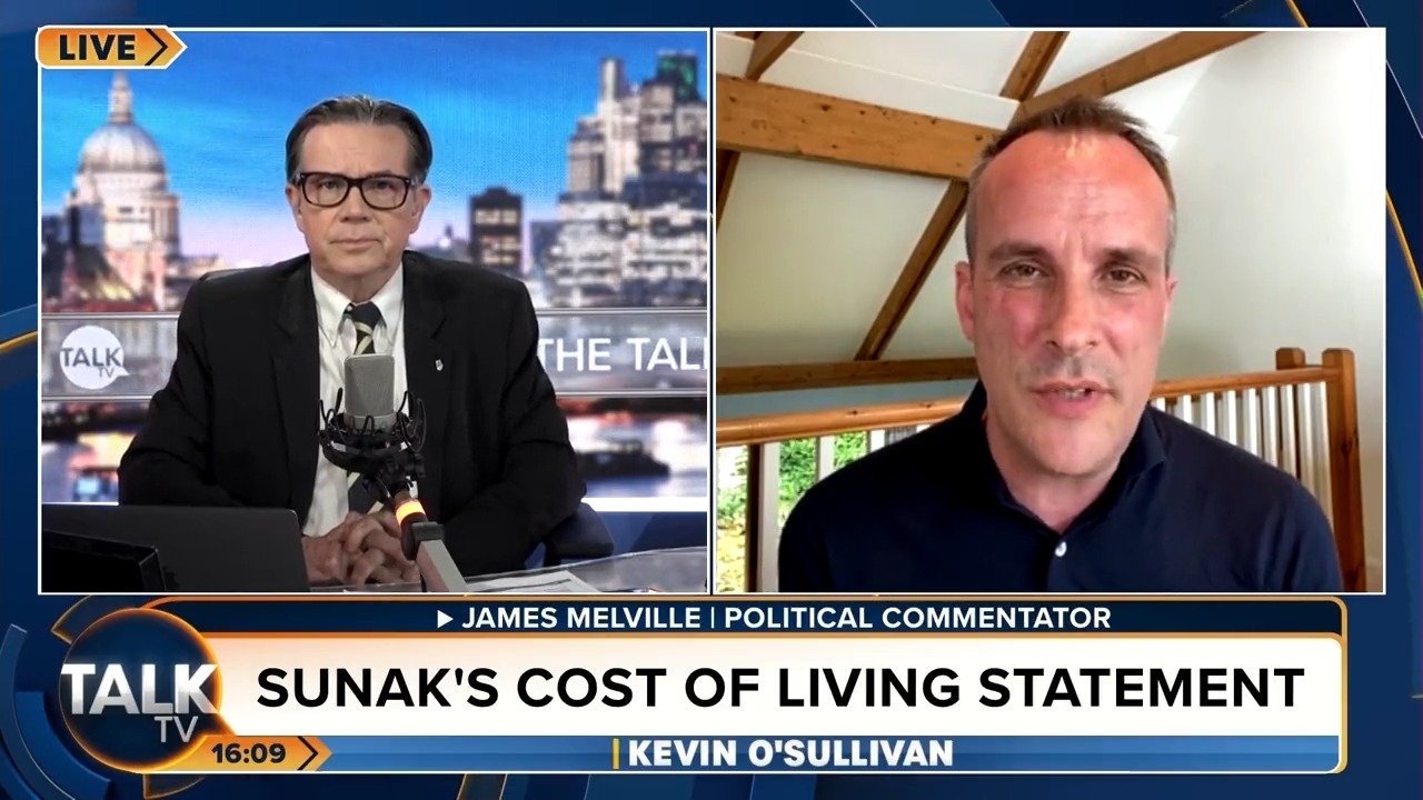 James Melville: The cost of living crisis is due to lockdowns