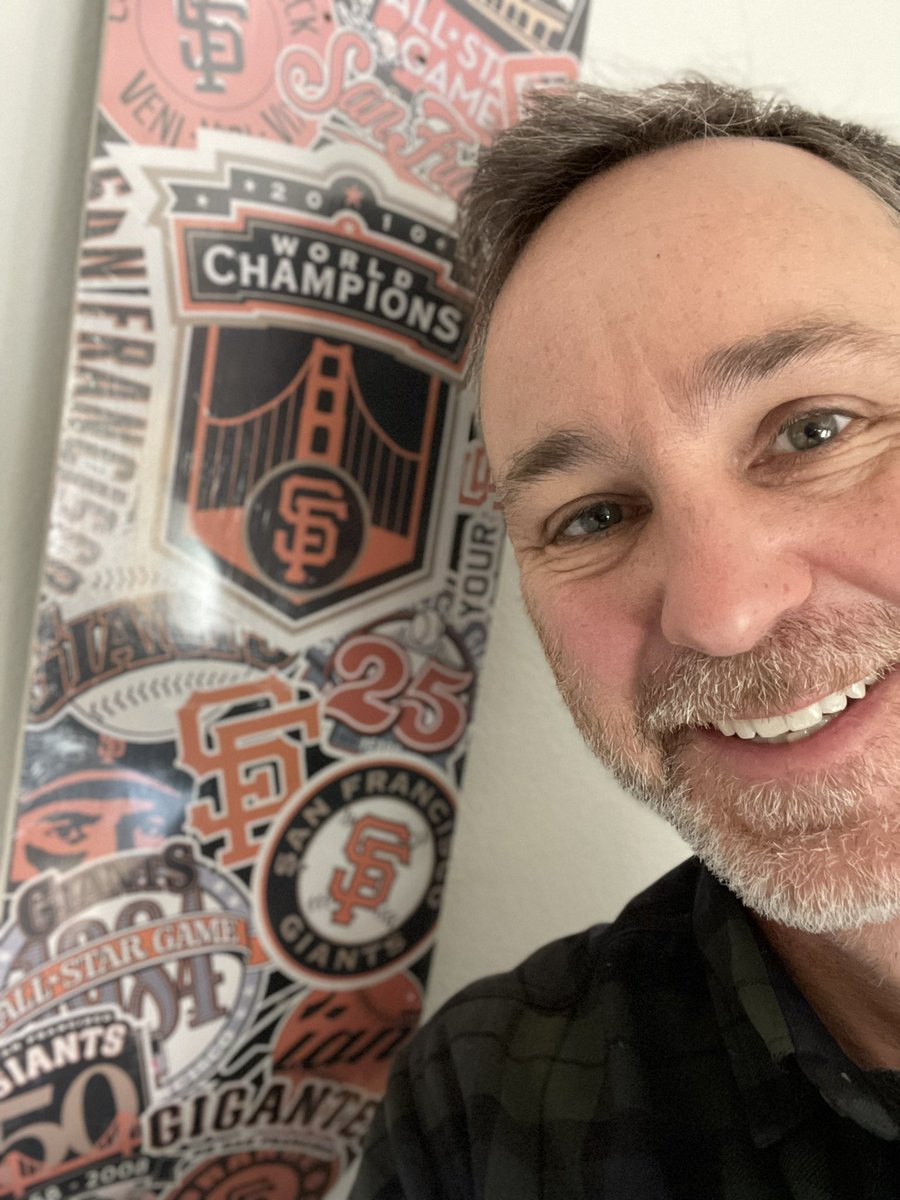 sethgoddard's tweet photo. @KNBR Was supposed to be at the game yesterday, got Covid instead and listening from Carbondale, CO. #giantsradio https://t.co/1KfWqPt4Zy
