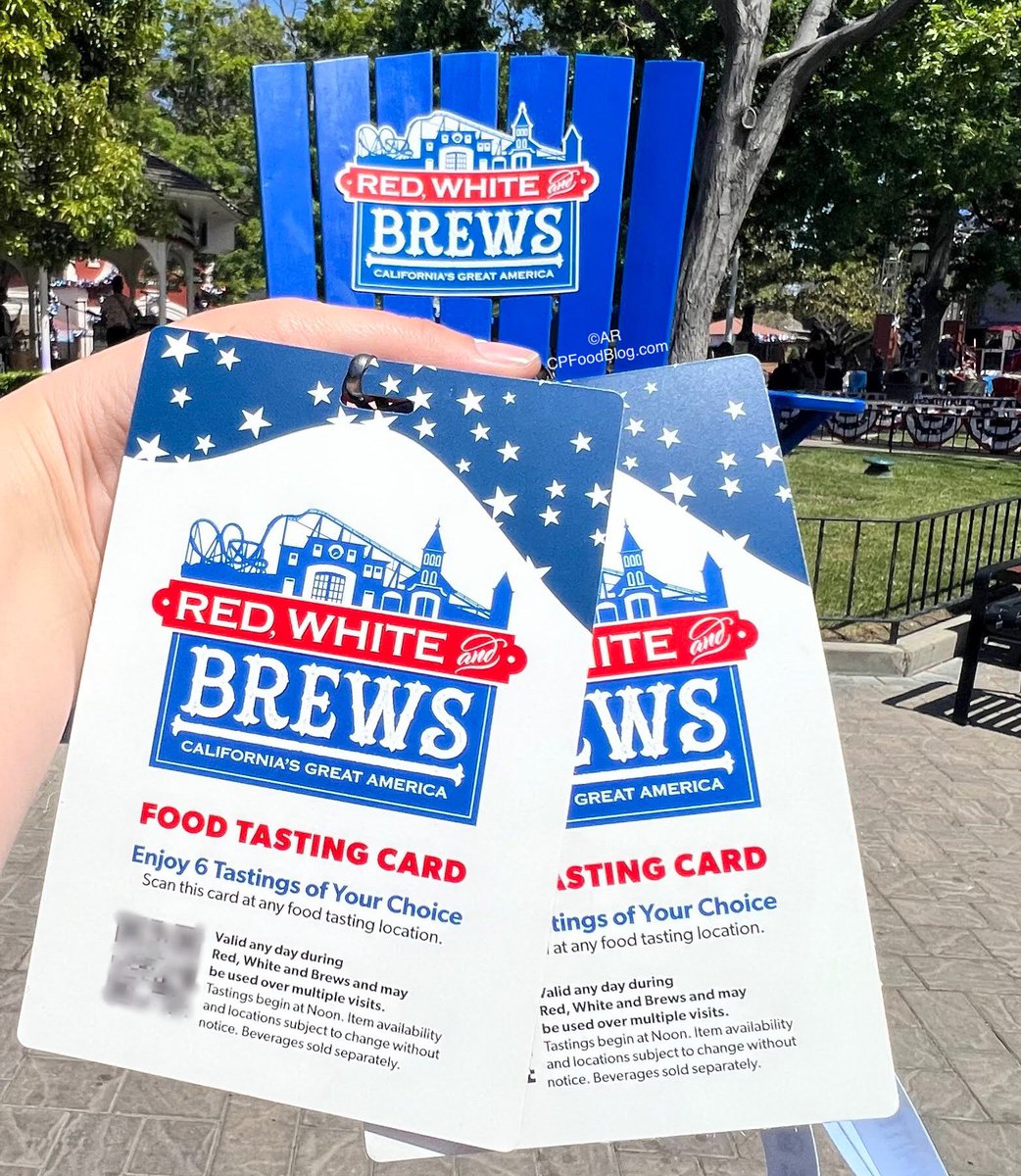 CGAFoodBlog's tweet image. Happy opening weekend from #CAGreatAmerica and the return of Red, White, and Brews!

Info: cpfoodblog.com/2022-californi…