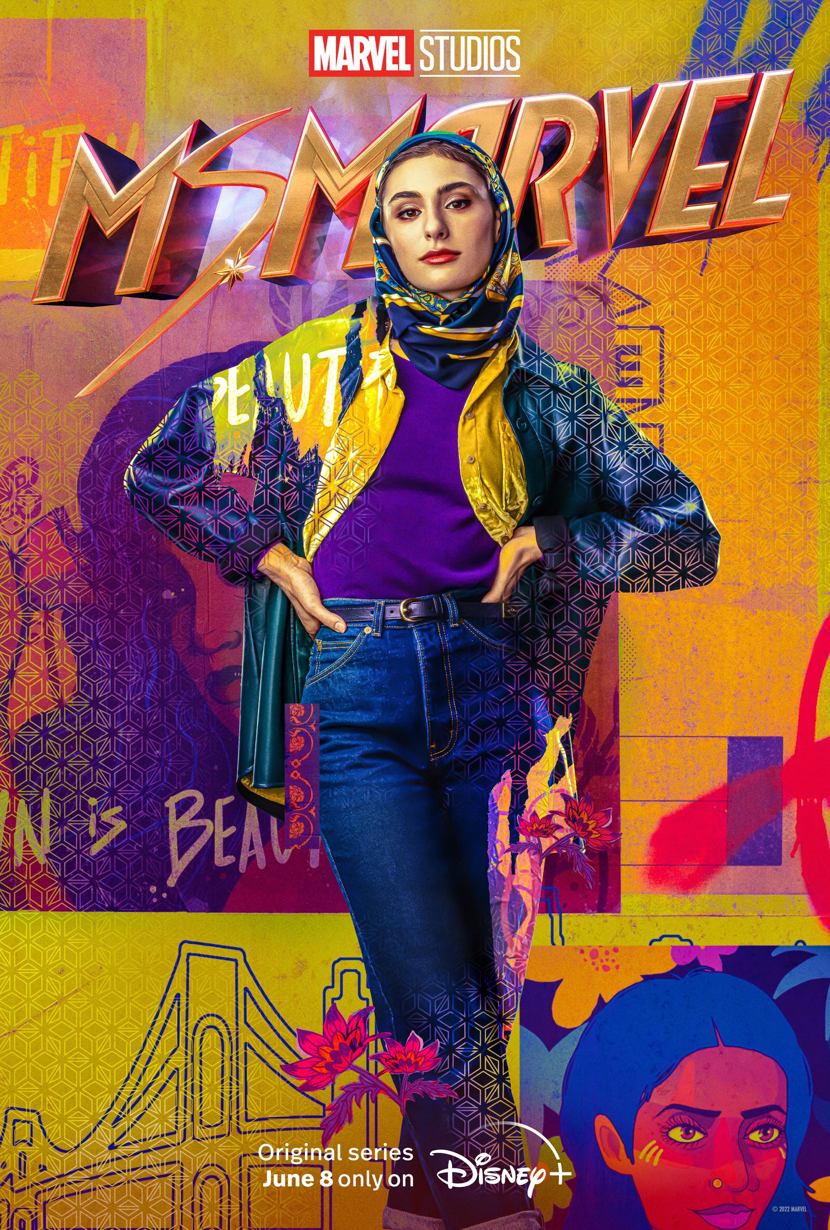 Affiche de Nakia, meilleure amie de Kamala (Marvel)