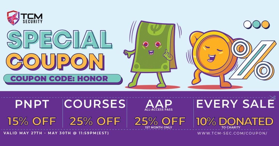 TCM Security on Twitter "If you've been waiting to try a course from