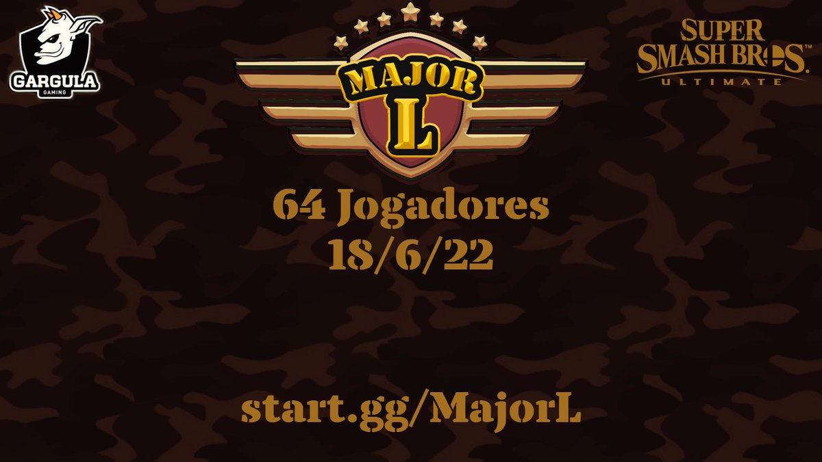 A comunidade <a href="/SmashBrosPT/">Smash Bros. Portugal</a> e o <a href="/Iberyes/">FTW | Iberyes</a> anunciaram o Major L, um novo torneio de Super Smash Bros. Ultimate.

👉 arena.rtp.pt/major-l-tornei…

#SSBnaRTP #ESPORTSnaRTP