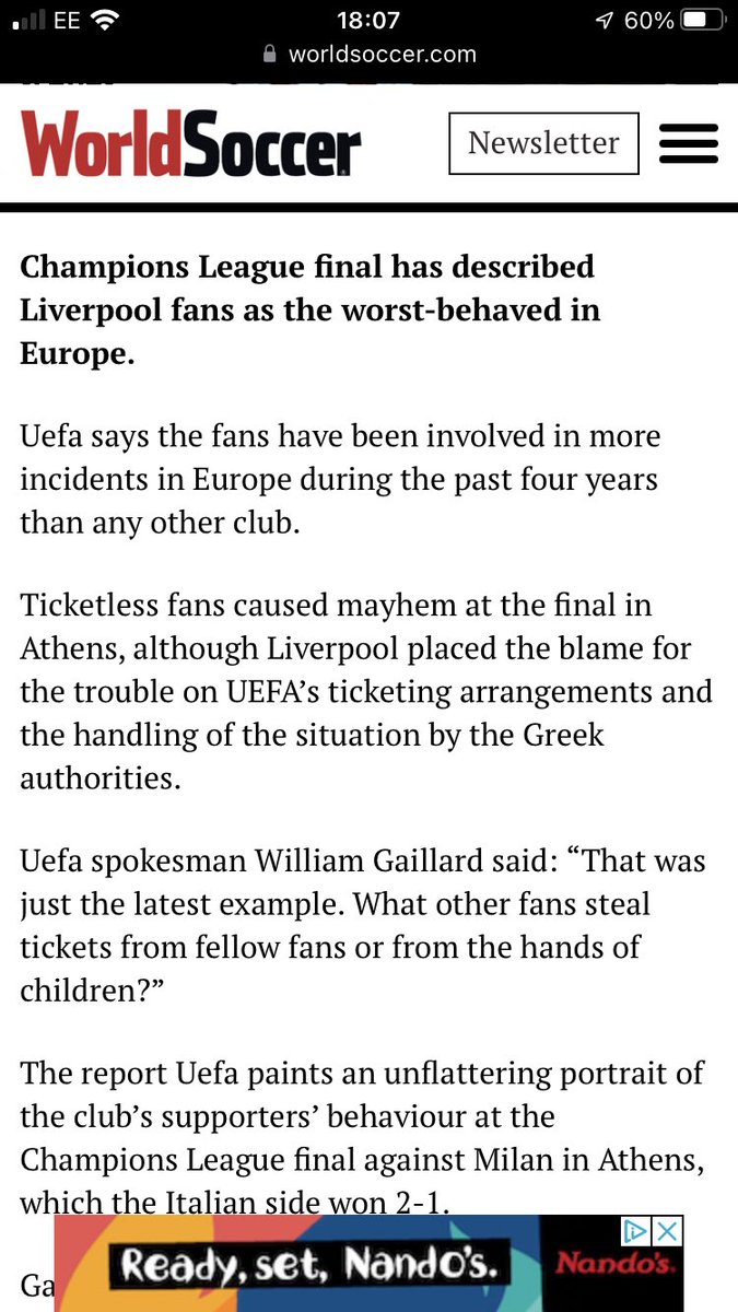 inglebyblue's tweet photo. Athens final 2007. Exact same story. https://t.co/nXOSZkxbwM