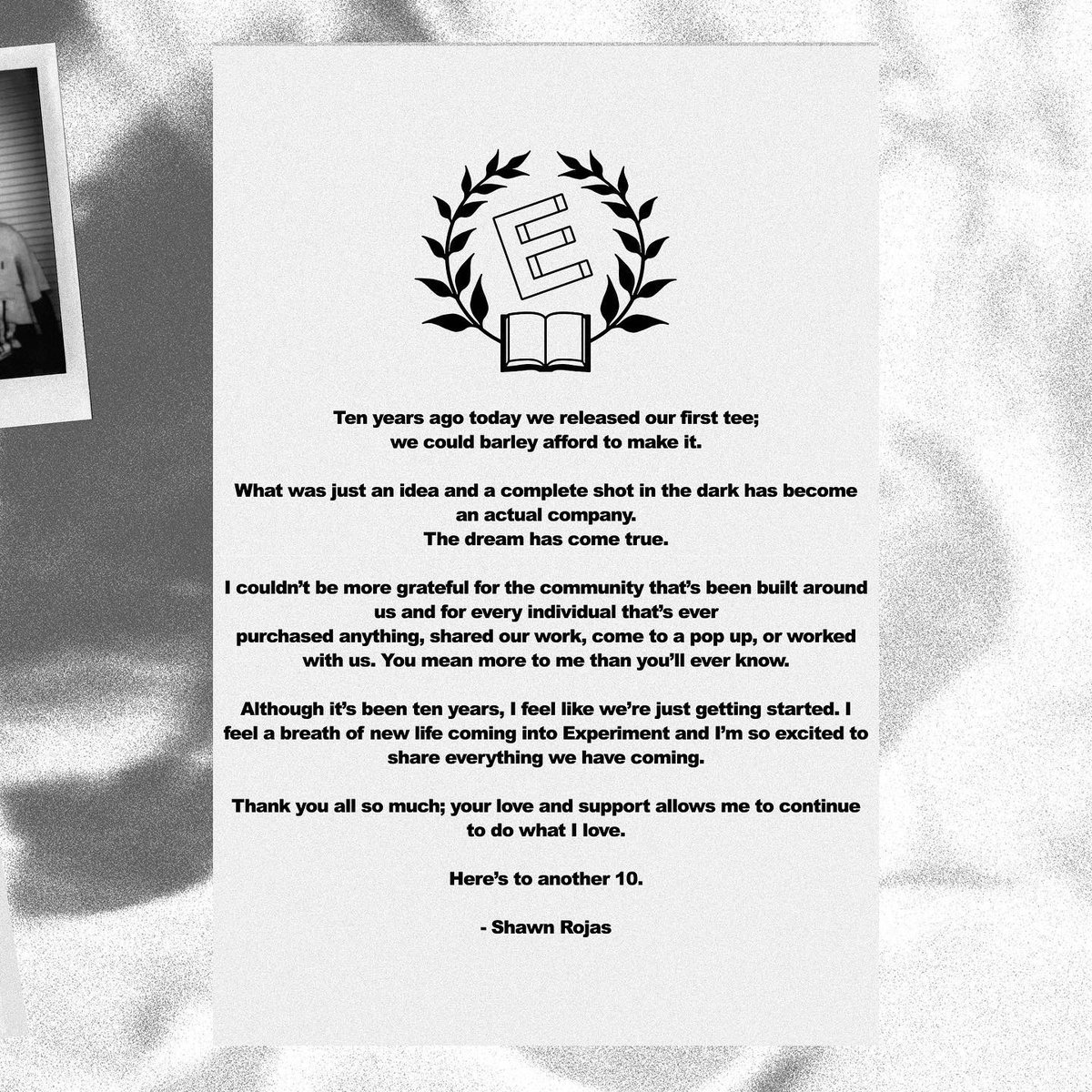 expclothing's tweet photo. PLAYING WITH FIRE IS NOW AVAILABLE. HERE’S TO ANOTHER 10 🤍🏆 🫶🏽 https://t.co/UrPkwHxXme 👨🏾‍💻 https://t.co/UnAYg4VSfK