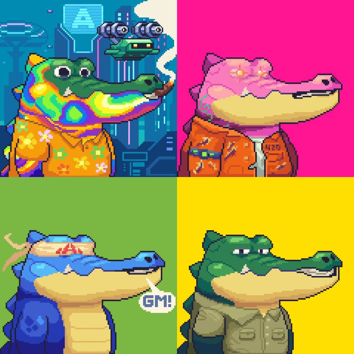 MacManNFT's tweet photo. #crocbot going brrrrrrr today. 👀 something coming sooon 👀 are you ready for the acrocalypse @acrocalypsebot @acrocalypseNFT https://t.co/UyrTrN2E1C