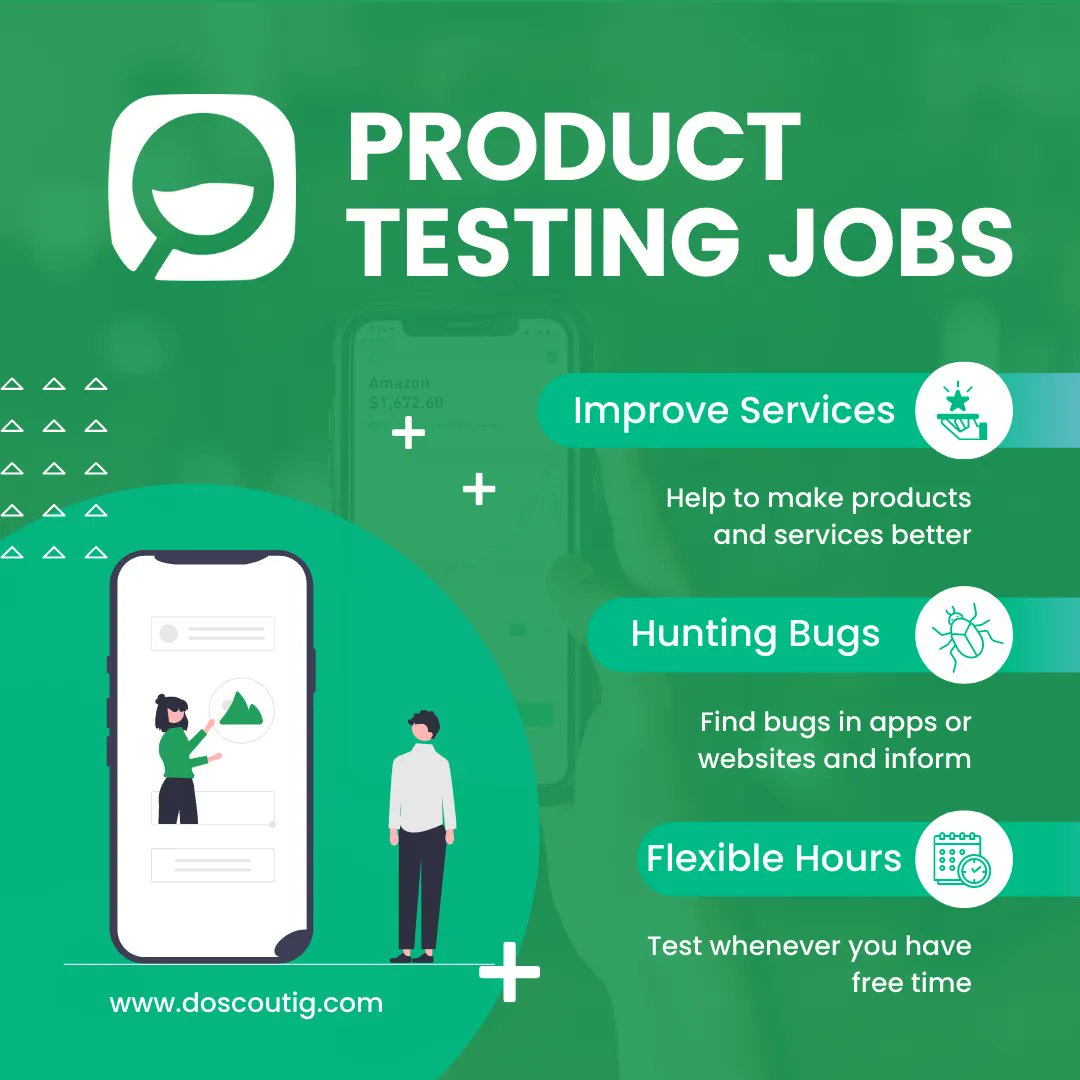 DoScouting's tweet image. Earn money by telling us your opinion about the software💻 The payments are proportional to the complexity of the task. For a regular usability test, you would earn around 20💵💶

Apply here 👉 bit.ly/38TRnV6 or buff.ly/3lGinKj

#doscouting #datajobs #testing