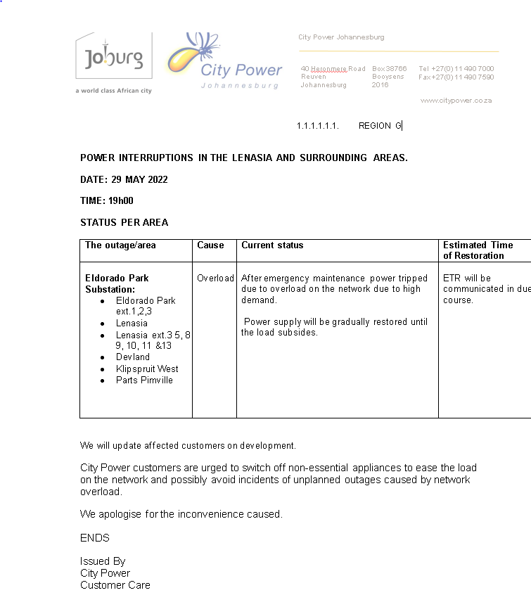 @CityPowerJhb tweet media