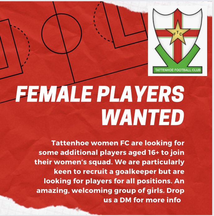 Lots of interest in the second of our open training sessions for tomorrow evening, we can still fit a few more players in though 🔥 anyone interested in coming along please drop us a DM ⚽️❤️