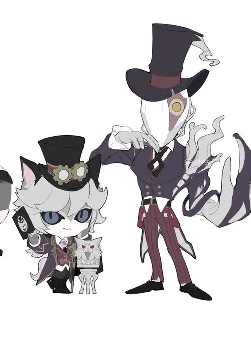 デフォルメ描いてたんだけど、リッパーが小さくなってくれない 