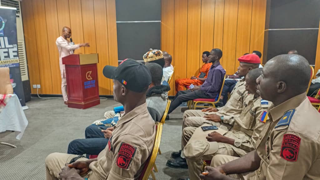 34th Edition of Security Bridge with <a href="/bosindelive/">Amb. Bosinde Araikpe</a> is ongoing
Theme: Impact of Hard Drugs on Crime Rate

#DrugAwareness #drugabuse #crime #Security #SecurityBridge