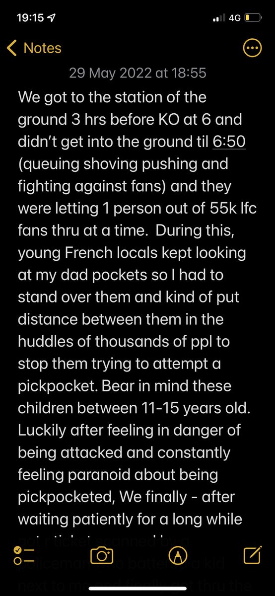 JacobCaro5's tweet photo. If anyone is interested I wrote a piece on my experience (a Liverpool fan) and also what happened to at the champions league final in Paris: #Champions League Final #Champions League #UEFA #LiverpoolRealMadrid https://t.co/xGyPCzQ6rS