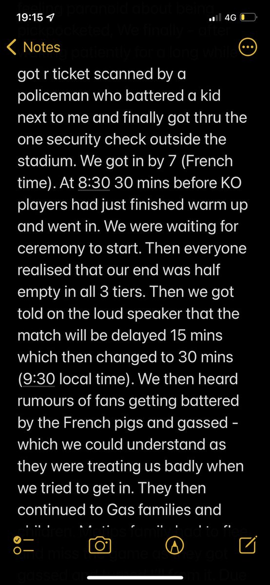 JacobCaro5's tweet photo. If anyone is interested I wrote a piece on my experience (a Liverpool fan) and also what happened to at the champions league final in Paris: #Champions League Final #Champions League #UEFA #LiverpoolRealMadrid https://t.co/xGyPCzQ6rS