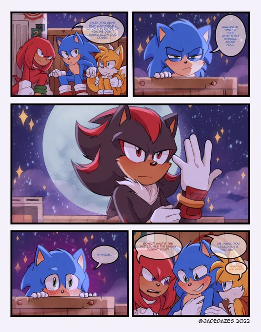 Day 7: Emotion - so, love at first sight huh?
#31DaysSonic #SonicTheHedgehog 