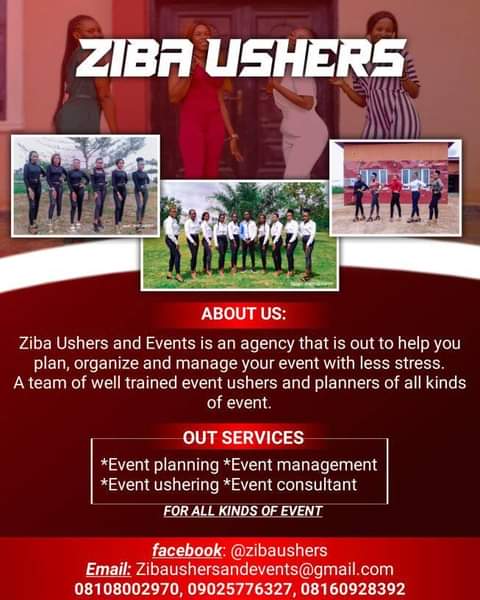 Ziba_Ushers's tweet photo. #ushersinebonyi #ushersinabia #ushersinlagos #ushersinabuja #eventmanagementcompanies #events https://t.co/ElRJIQZ1JR
