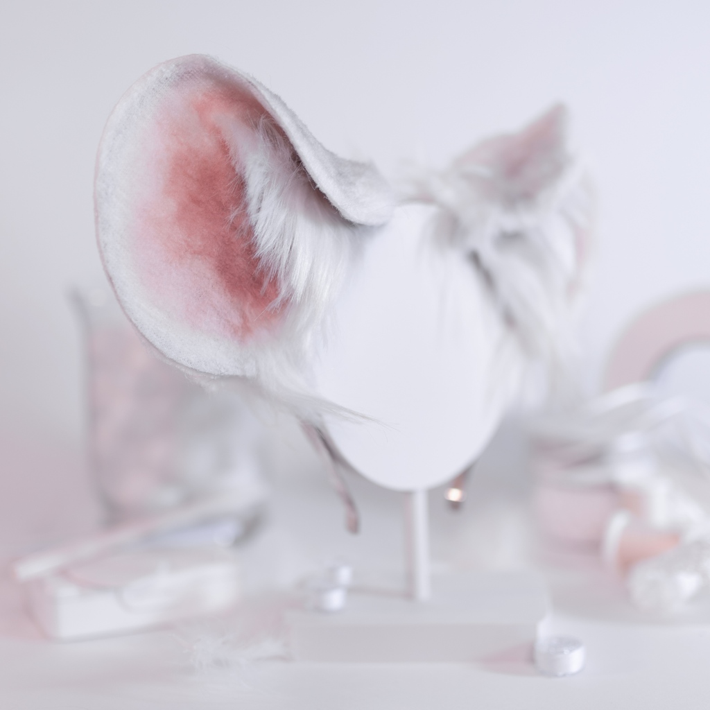 cosgearofficial's tweet photo. @hendoart ear making appreciation post 🙏 Her ear making skills have just become so insane! These mouse ears are so adorable  ⁠
⁠
#10: White Aesthetic ⁠
🟤🔴🟠🟡🟢⁠⁠🔷⁠🔵⁠💖⚪️⁠
⁠
#cosears #cosplayears #white #customears #custom #cosgear https://t.co/gmpTOFUe32