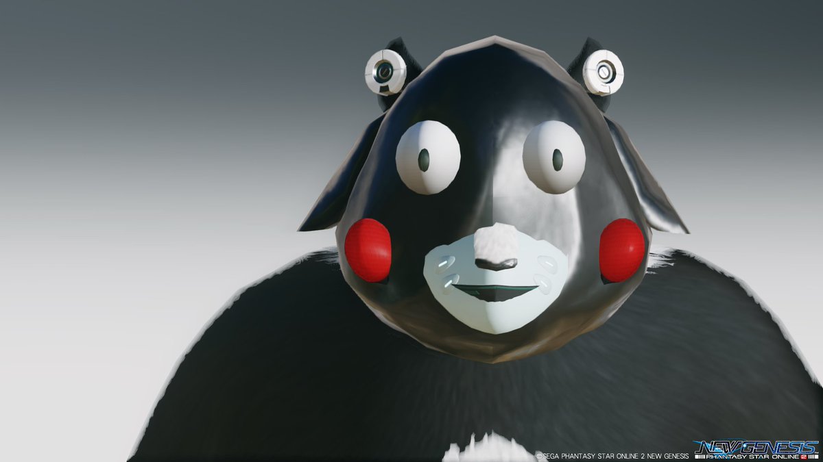 bata73041408's tweet photo. くまも〇・・・・再現です🐻🐼

個人的にかわいく組んだつもりですが、周りからは一度も「かわいい❤️」と言われた記憶がありません🙄

やはり３枚目のように農業している感じは熊本県を彷彿させますね・・・

#PSO2NGS_SS #PSO2NGS https://t.co/SyO2bAPpEg