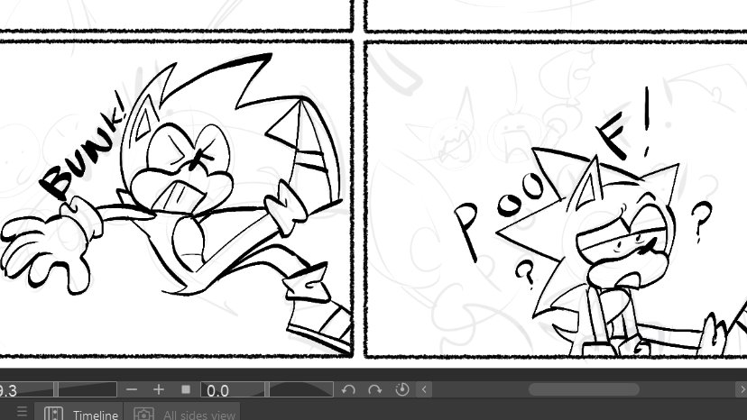 next 4 panel sonic comic 👀🍃 