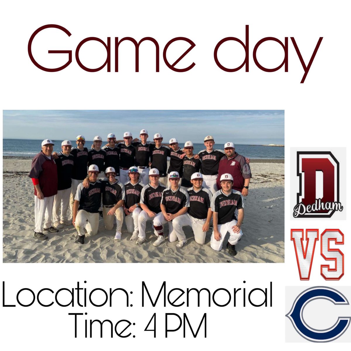 Dedham Baseball tweet media