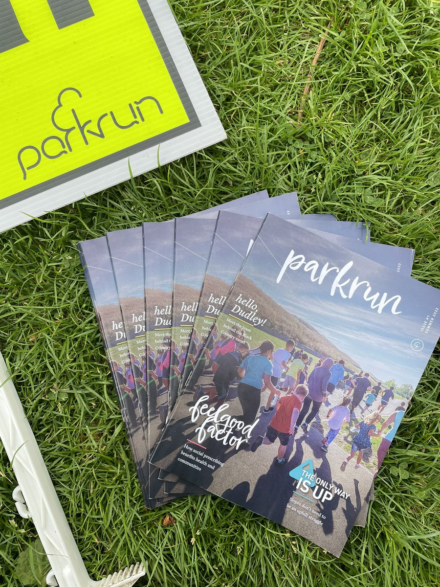 We handed out first edition of the parkrun magazine today 😍

The magazine is free and is bursting with content, not just about parkrun, but how to live a healthier and happier life beyond the weekend events 🌳 Stop by next week if you missed out #loveparkrun #parkrun #parkrunuk