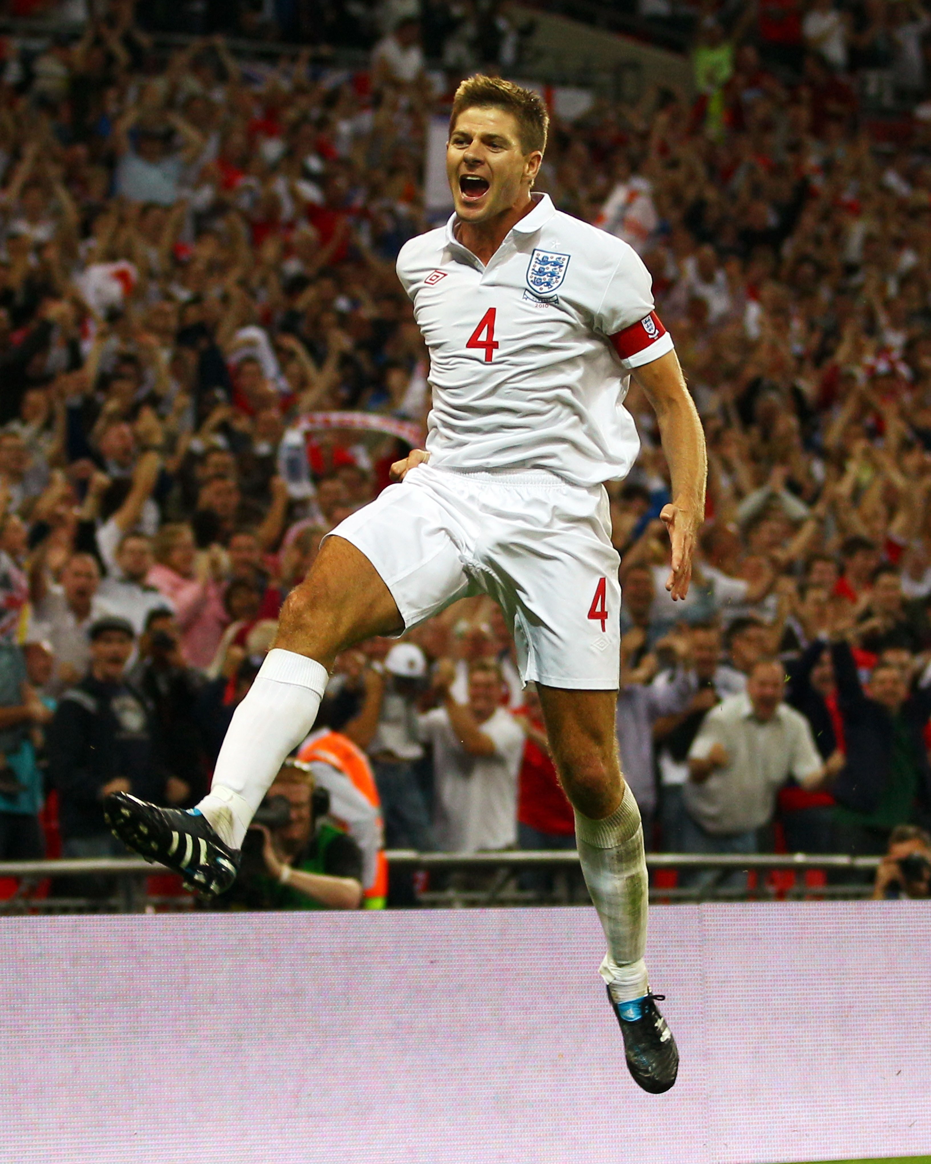 STEVEN GERRARD, LIVERPOOL FC, LIVERPOOL V MANCHESTER UNITED