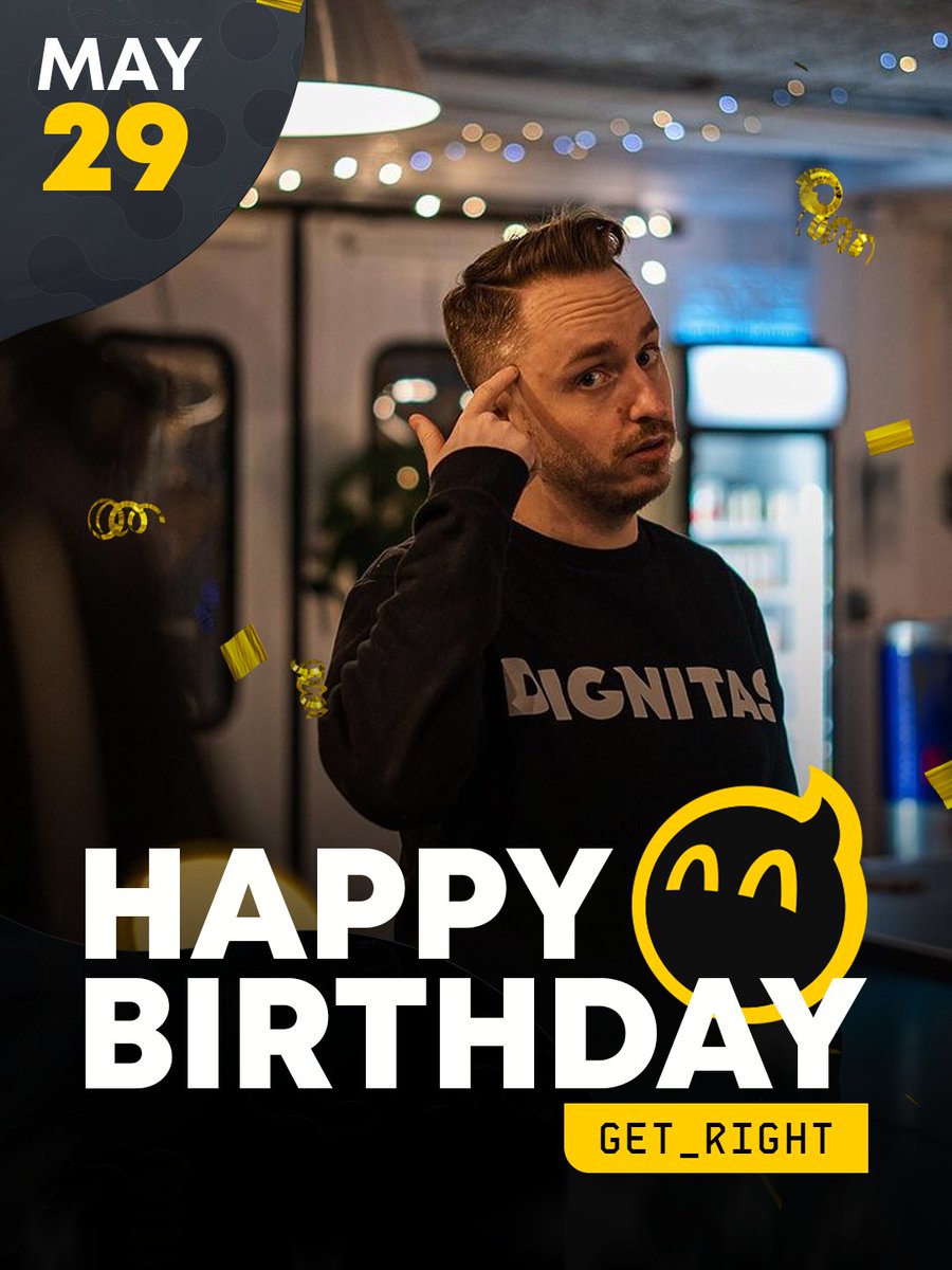 Happy birthday to the one and only legend <a href="/GeT_RiGhT/">Christopher Alesund</a>! 

We hope you have a fantastic birthday! 🎂🎉