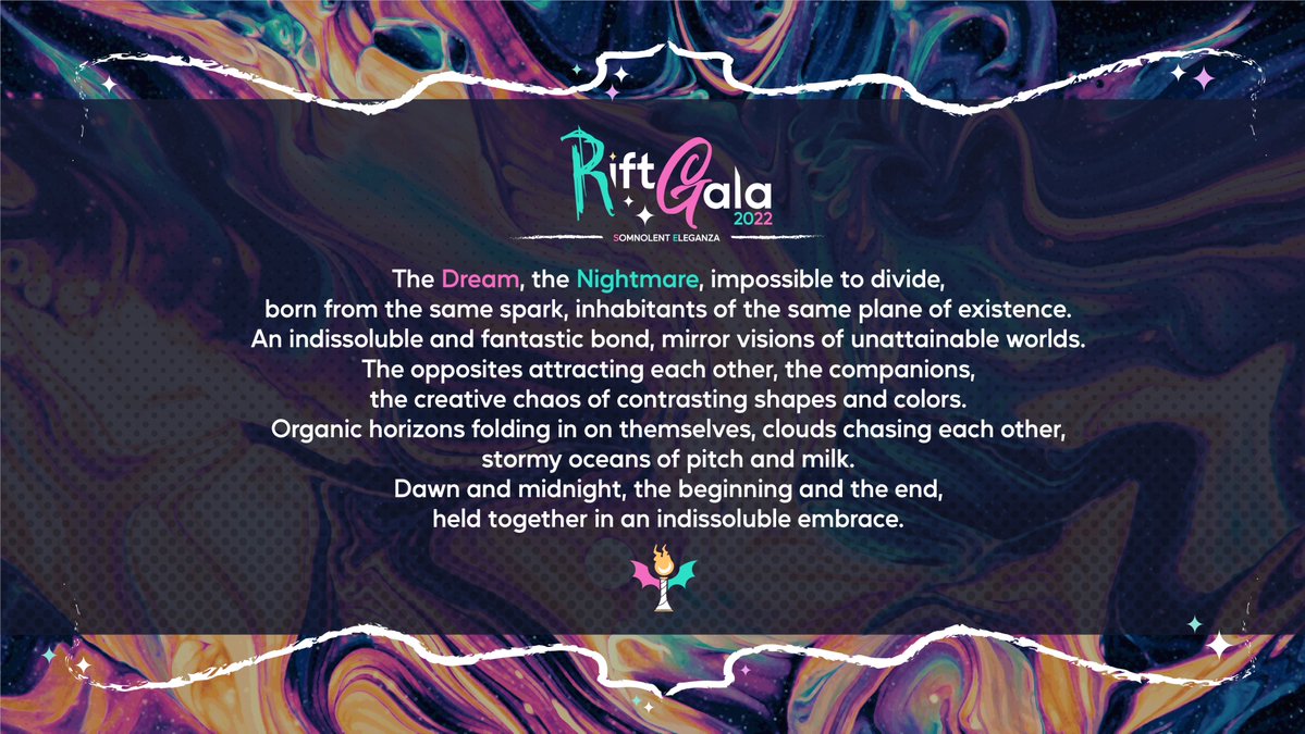 ⠀⠀⠀⠀☁️ Now presenting: Rift Gala 2022. ☁️
✨An event found only in your wildest dreams...🌙