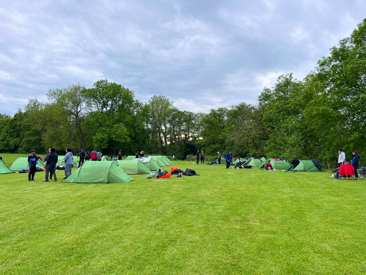 MissECollierDGS's tweet photo. Group 6 are now in, and camp is all set for the evening #DofEGold #DGSDuke @DartfordGS @GeogAttwell https://t.co/MXBrtnM1Wk