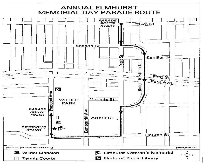 City of Elmhurst on Twitter "Please be aware of street closures on