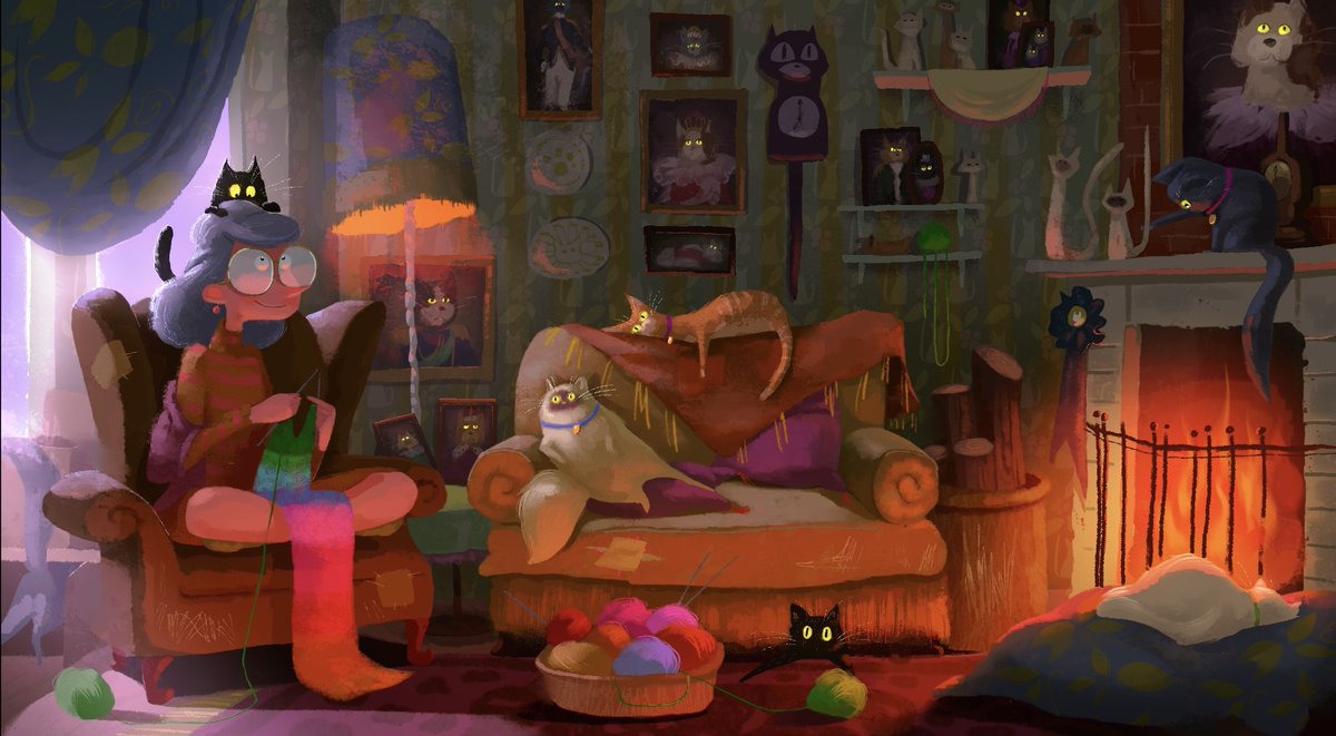 AmyLewis_Art's tweet photo. Pls RT!❤️ I'm currently on the look out for my next job. I'm a BG painter and visual development artist in #animation with art direction experience. I'm looking for tv series or feature film work. 
Website: https://t.co/zQBgYNoOho
Recruiters pls DM for password. Thanku! 🙏 https://t.co/SEWiaAuJbQ