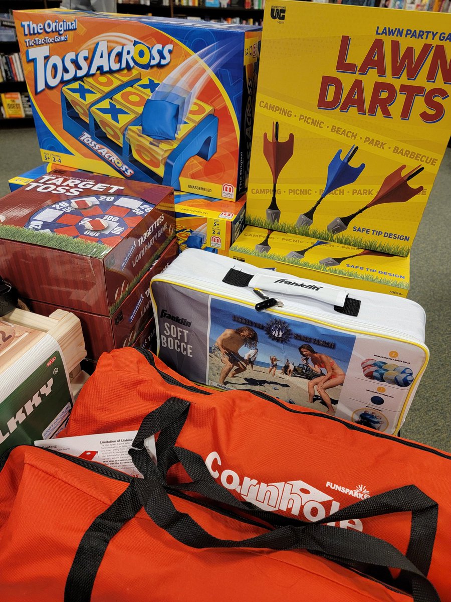 The weather is wonderful this weekend,  why not have some outdoor fun and games with friends or family

#bnsalem #outdoorfun #tossacross #lawndarts #targettoss #softbocce #cornhole