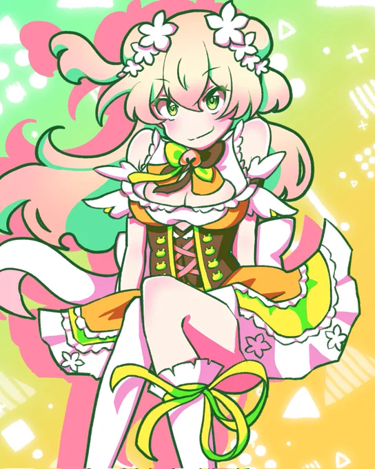 好きな色使って描いたねねち✨
#ねねアルバム 