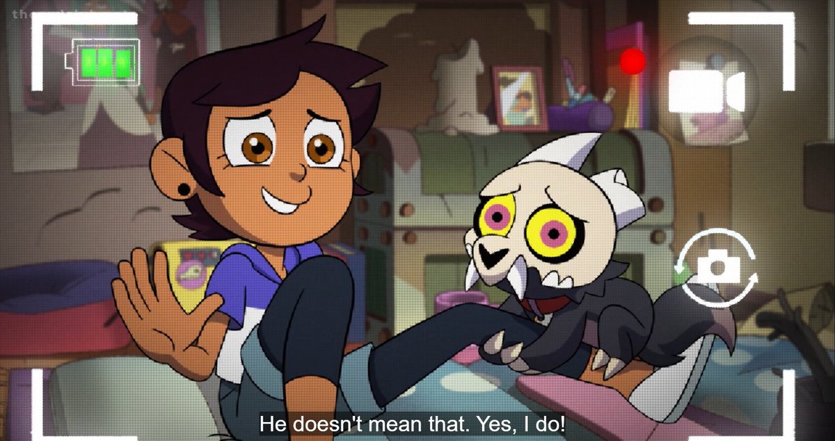 pookiewatrhouse's tweet photo. TOH SPOILERS
.
.
king in season 2 episode 1 being the one who refuses to let go of luz and doesnt want her going back to the human realm, to him in the finale, being the one who makes the decision to send her through the portal to keep her safe
this is breaking me https://t.co/zVph6UlhHs