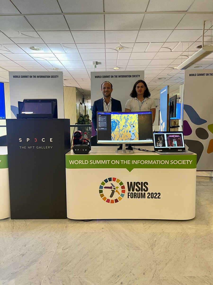 From 30 may to 3 June @_SP3CE will cover the <a href="/ITU/">Int’l Telecommunication Union</a> event / <a href="/WSISprocess/">World Summit on the Information Society (WSIS)</a> accompanied by <a href="/WorldXRforum/">World XR Crans-Montana</a>.
On Monday 30 May a panel will take place on the creation of a #wallet <a href="/MetaMask/">MetaMask.eth 🦊</a> followed by a #NFT AirDrop… by the @_SP3CE CEO <a href="/SalarShahna/">Salar Shahna</a>
