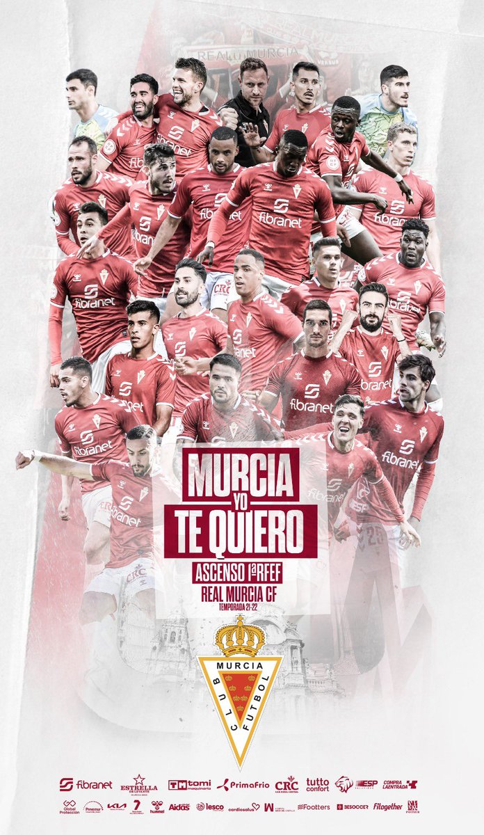 realmurciacfsad's tweet image. #MURCIA, YO TE QUIERO.
¡Ascenso a 1ª RFEF!, este es el principio de la #vuelta del ♕
De#Gracias a los miles de aficionados que luchan generación tras generación defendiendo este #Escudo