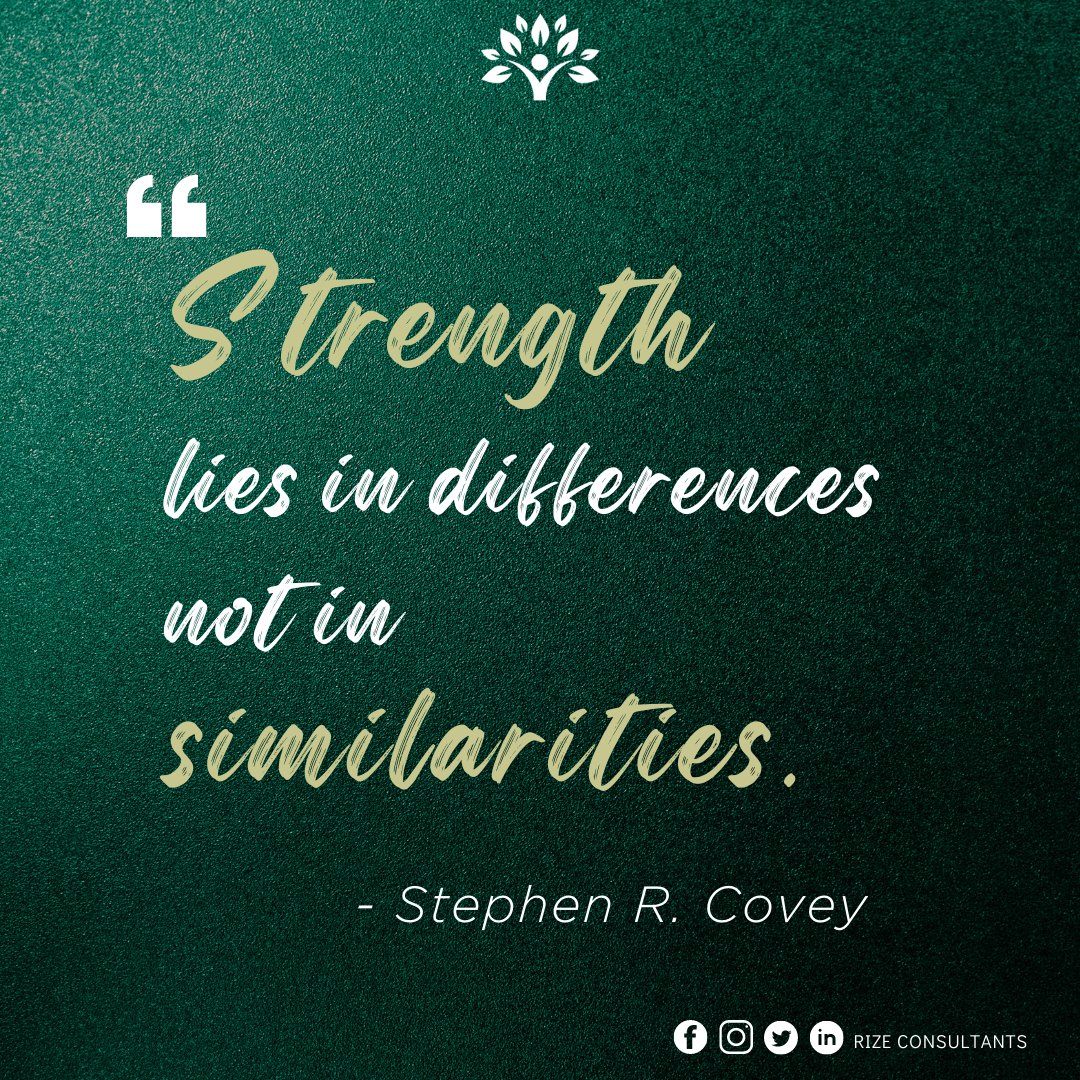 Celebrate the differences that make you stand out as an individua
Share it with us by tagging #strengthindifferences ✊🏾

#HealthandWellness #SubstancePrevention #BusinessOperation #BusinessStrategy #ConsultingFirm #quotesoftheday #lifequotes