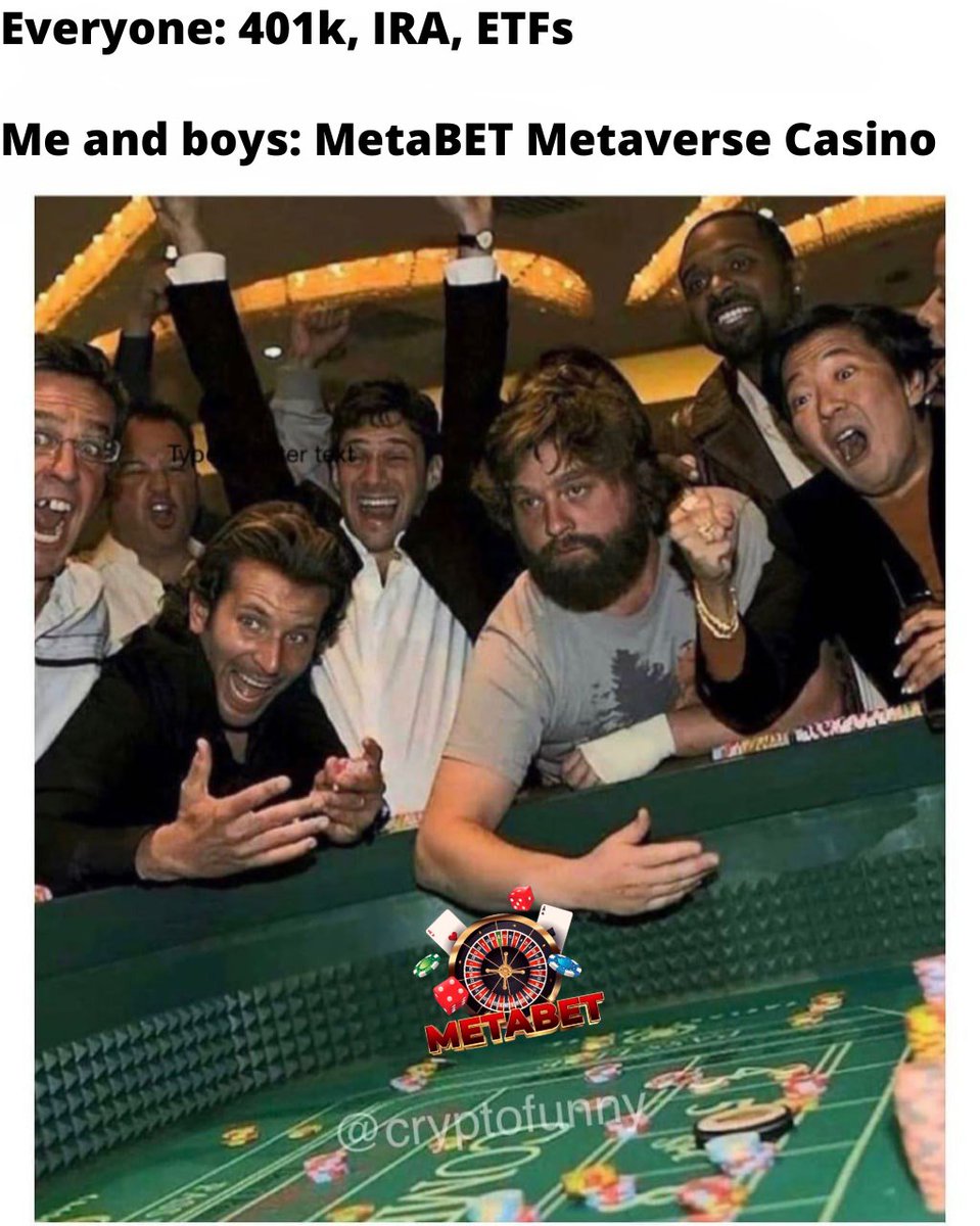 MeusShiba's tweet photo. @bitgetglobal $MBET ;)

🏆 $MBET redistributing 75% of casino profits back to LP providers!!🎰

♥️$MBET will be a HUB for blockchain and metaverse gambling!♠️

https://t.co/XWp5kRAerU🔥

#100Xgem #1000xgem #Altcoin #ETH $SHIB #cryptotrading #Crypto #btc https://t.co/lcKmoTfHaX