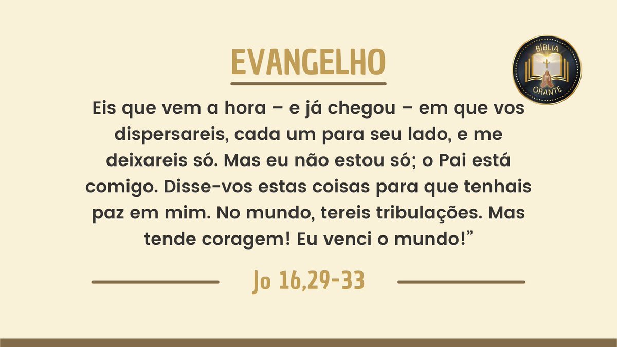 Deus está conosco em todos os momentos nos dando força e coragem. Quem tem Deus, tem tudo