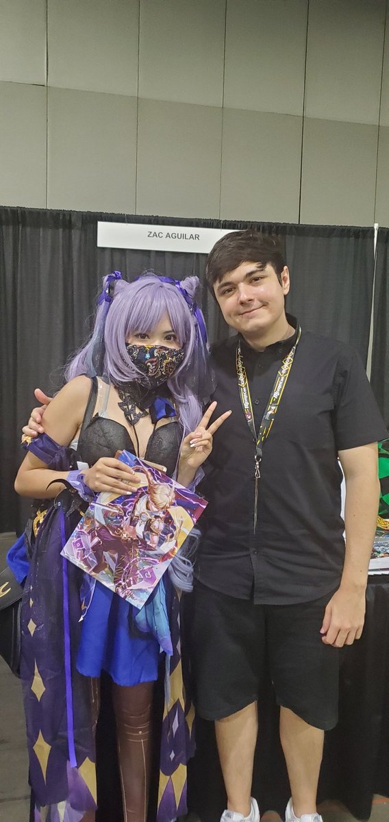 _ncityarea's tweet photo. it was so fun! 💜#momocon #GenshinImpact #anime #JohnnyDepp @airzach https://t.co/FLCQZtYZJs