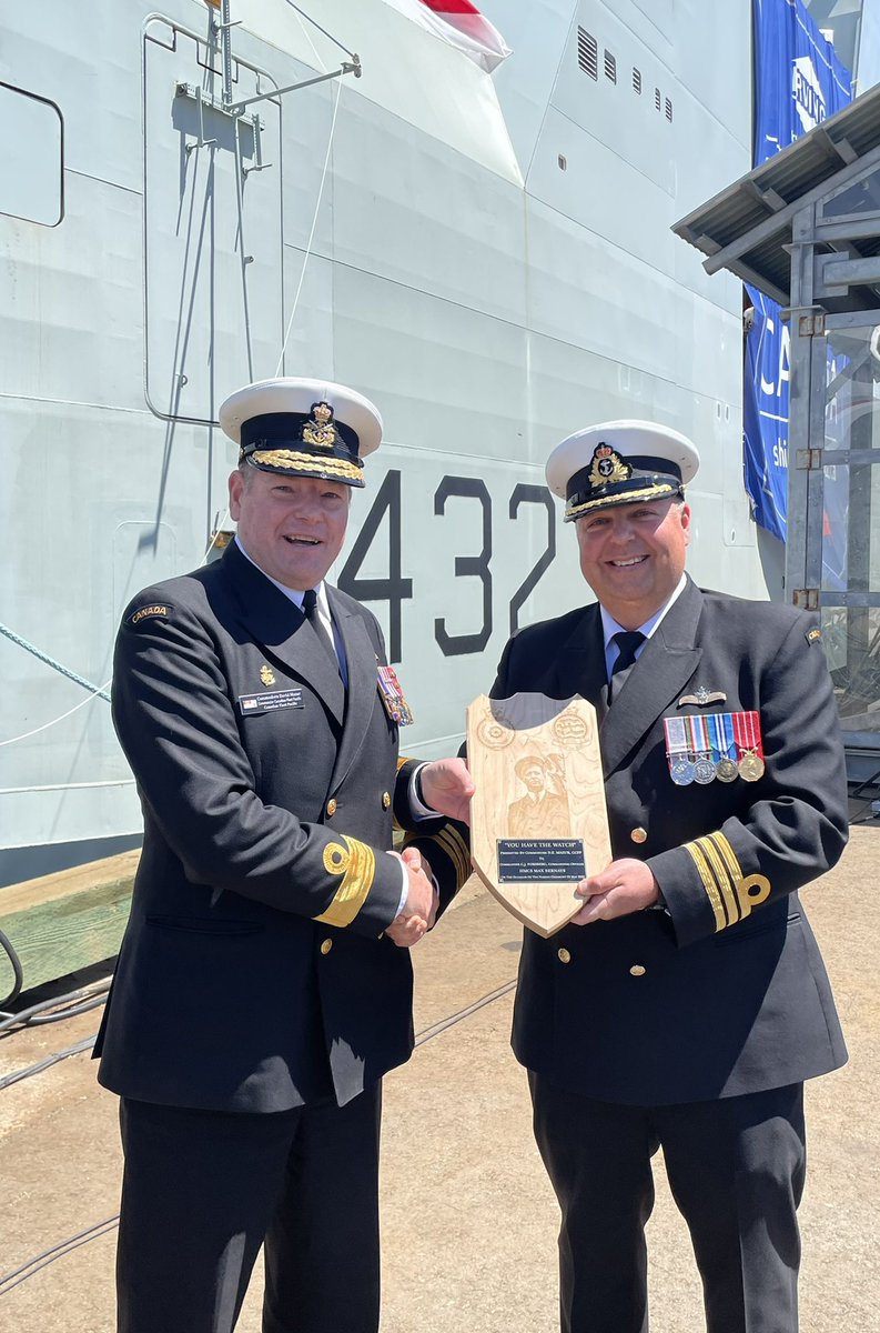 Today I participated in the naming ceremony of HMCS Max Bernays and HMCS Margaret Brooke, two amazing ships that will serve the <a href="/RoyalCanNavy/">Royal Canadian Navy</a> well into the future.  #WeTheNavy #Future #Congratulations