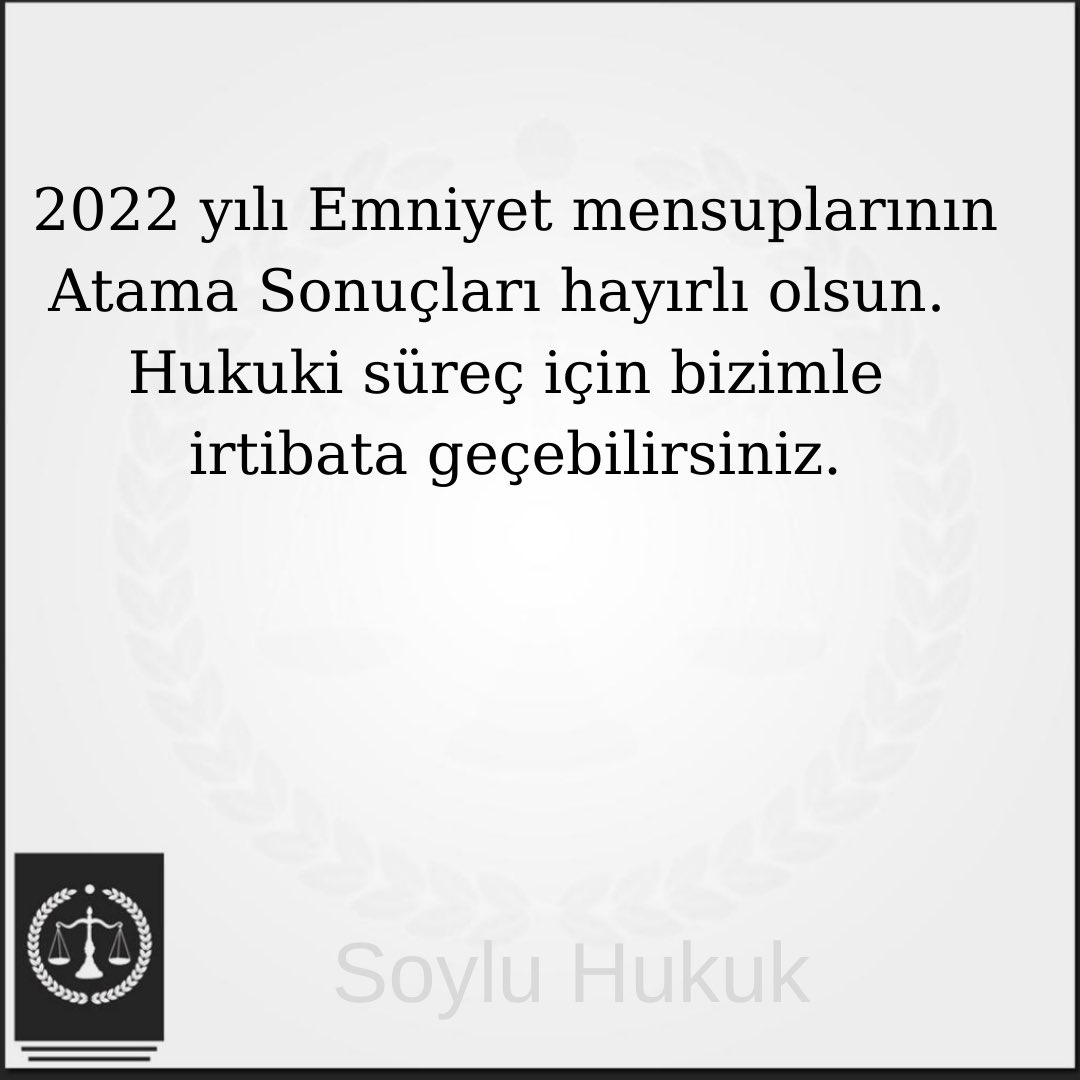 #atama #emniyet #2022