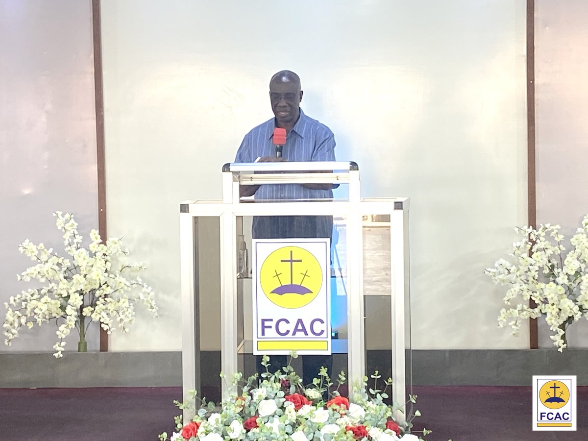 FcacGhana's tweet photo. ⛪Welcome to First Century Apostolic Church (FCAC)
📌Event: Miracle Service
📗Sermon: Holiness in Christ
📖Scripture: 1Peter 1 :15-16
🎤Ministering: Rev. Dr. V.C.Y Edwards
#FCAC #RevDrVCYEdwards #MiracleServices #SundayMiracleService https://t.co/vh5WWa0UV2