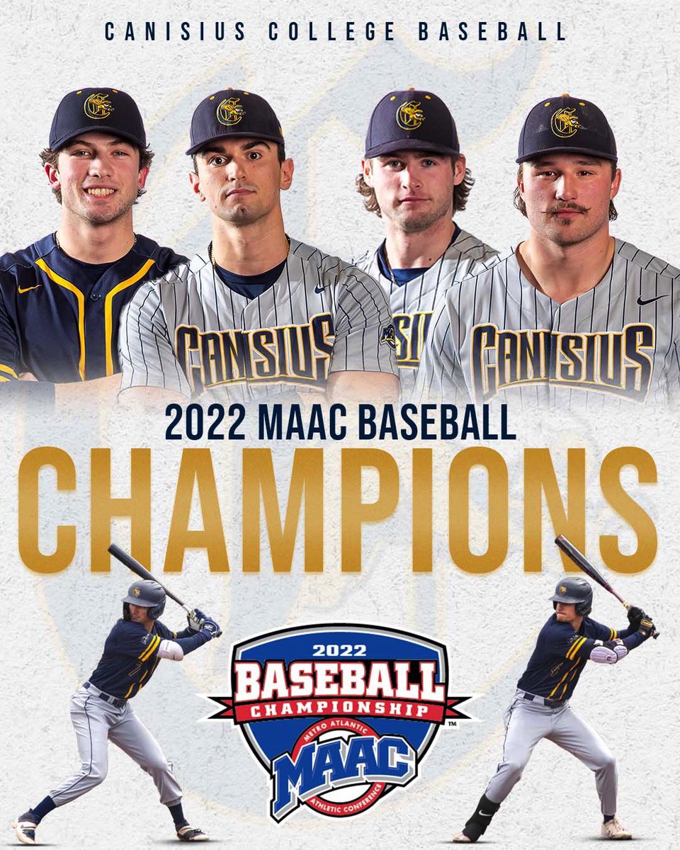 𝗠𝗔𝗔𝗖 𝗖𝗛𝗔𝗠𝗣𝗜𝗢𝗡𝗦.

#Griffs | #MAACBaseball
