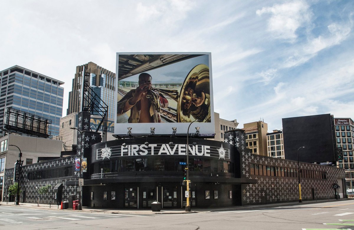 prince's tweet photo. On June 7, Minneapolis will unveil a commemorative street sign that honors Prince. 1st Avenue North between 7th and 8th Streets, the block next to the legendary @FirstAvenue club that Prince made world famous, will now be known as Prince Rogers Nelson Way. https://t.co/0teD7YHSmZ