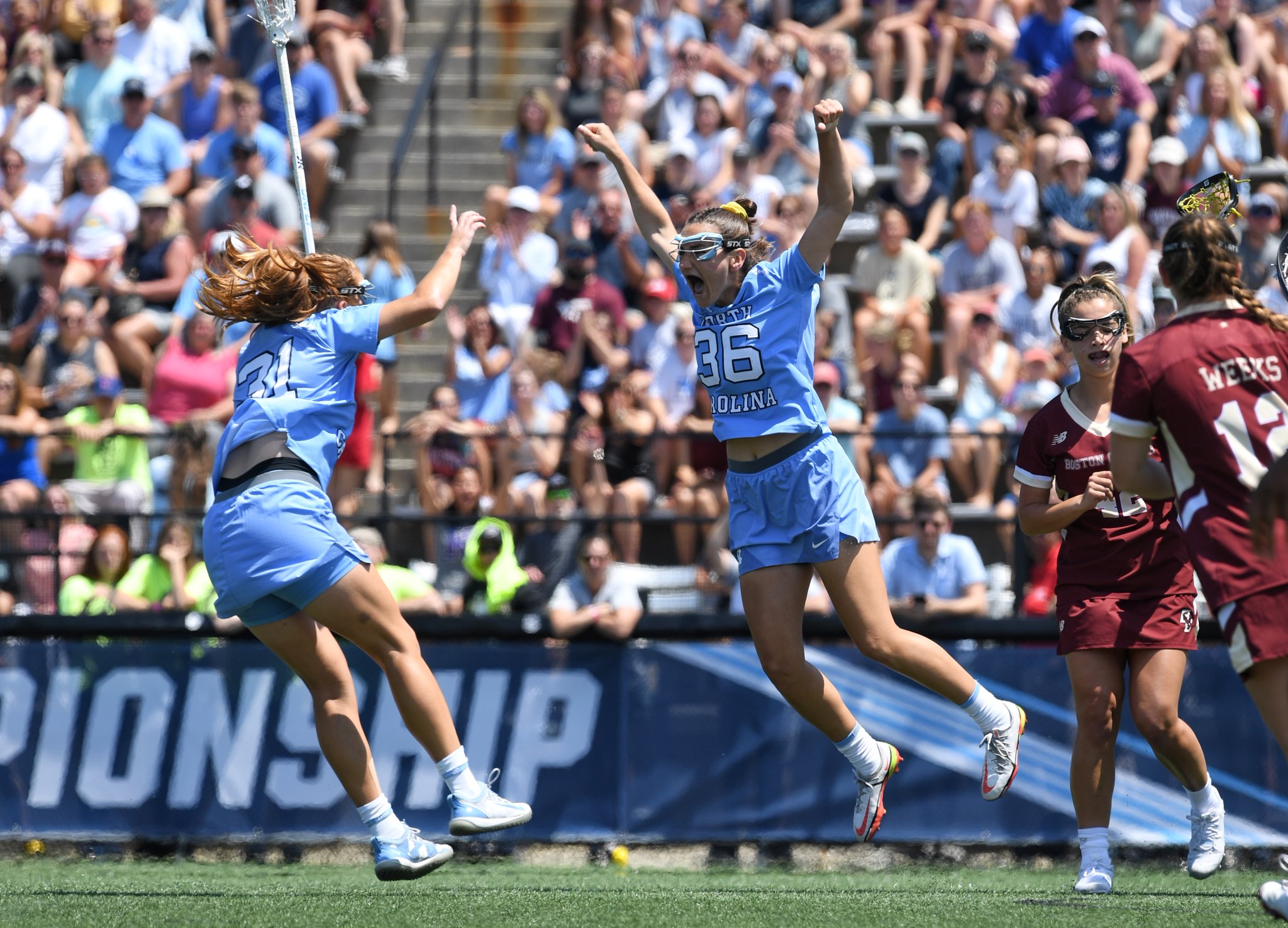 UNC Women's Lacrosse on Twitter "Sam Geiersbach scores her third of