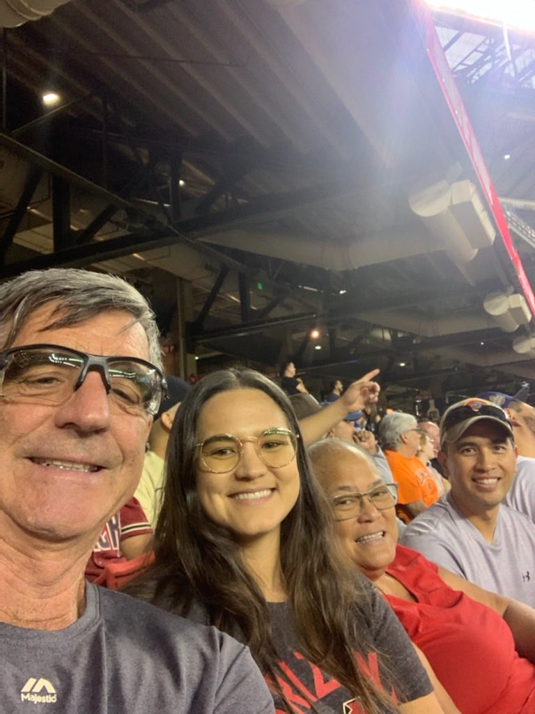 MRCOWBOY808's tweet photo. My idea of a vacation, visiting the kids and going to Major League Baseball https://t.co/X6ChGm4lj4
